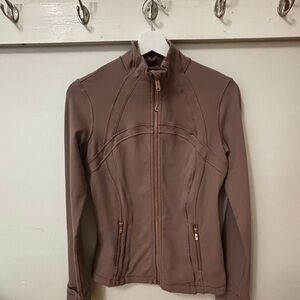 lululemon athletica rose gold aline jacket